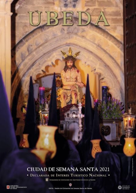 Cartel de Semana Santa de Úbeda 2021, protagonizado por la Hermandad de Costaleros