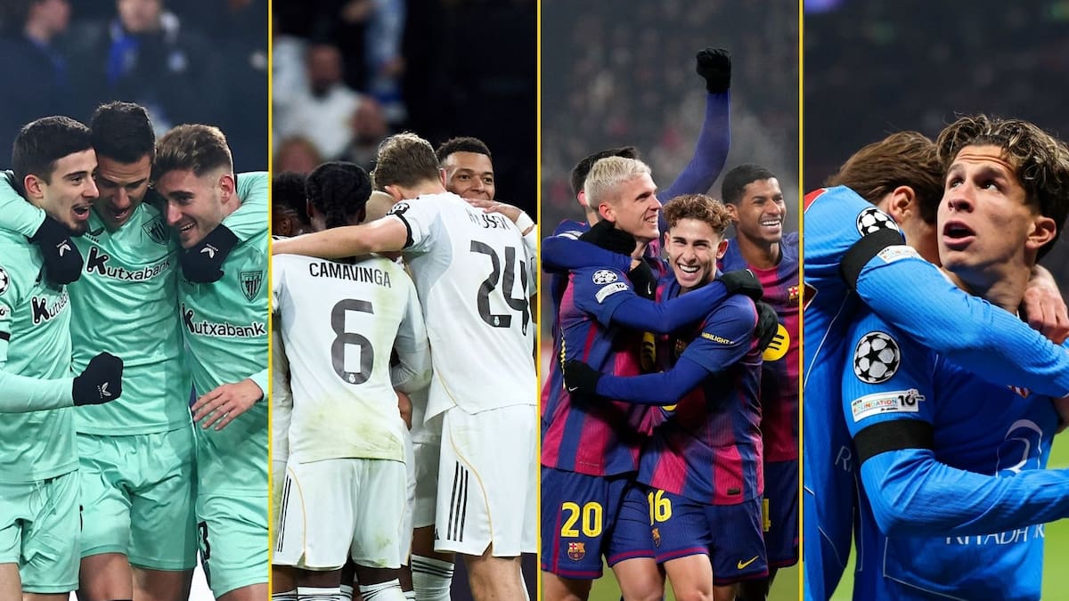 Las cuentas de los equipos españoles en la Champions League: así está la lucha por el top-8 y por la clasificación a los dieciseisavos