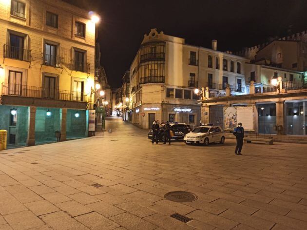 Toque de queda en Segovia