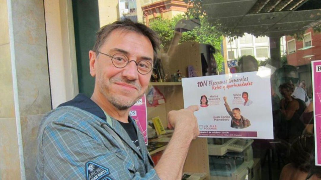 El ex dirigente de Podemos, Juan Carlos Monedero, en una imagen de archivo