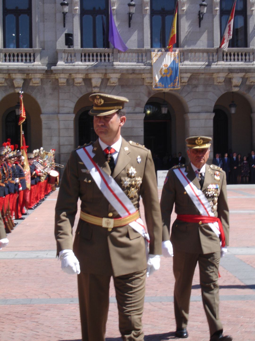 Felipe VI visitó Ávila en abril de 2011, siendo todavía Príncipe de Asturias