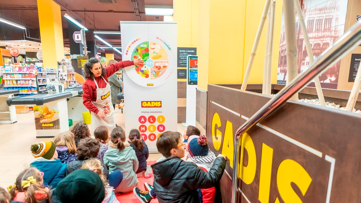 1.500 estudiantes de Palencia aprenden consumo responsable y alimentación saludable gracias a Gadis