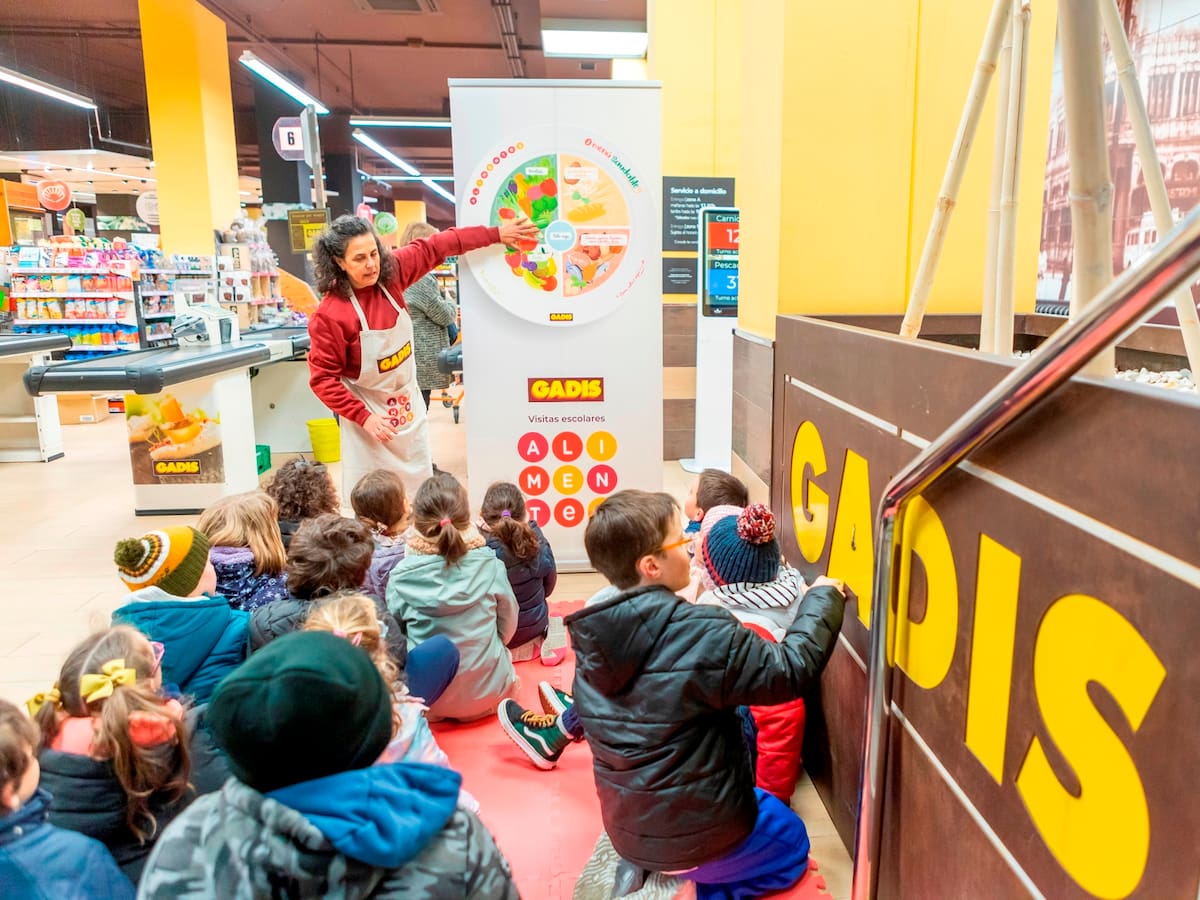 1.500 estudiantes de Palencia aprenden consumo responsable y alimentación saludable gracias a Gadis