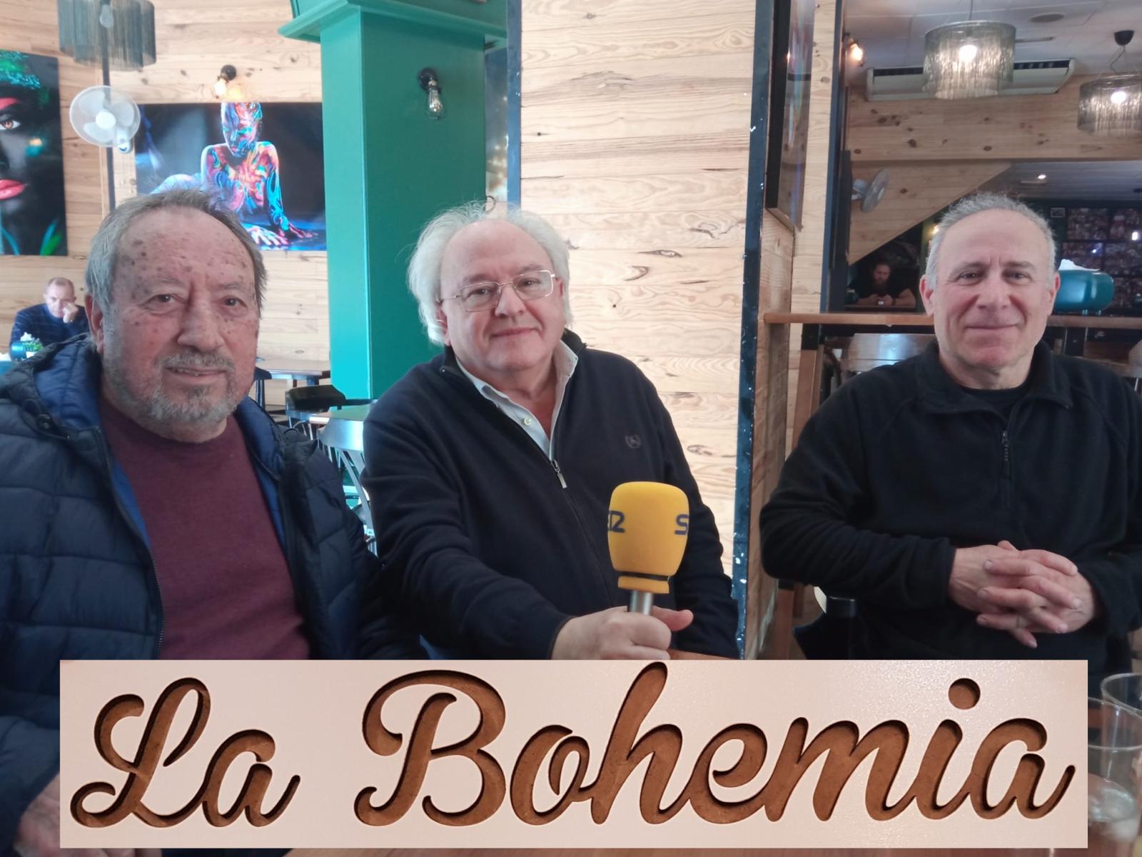 Didí, Tudela y Vicent en La Bohemia