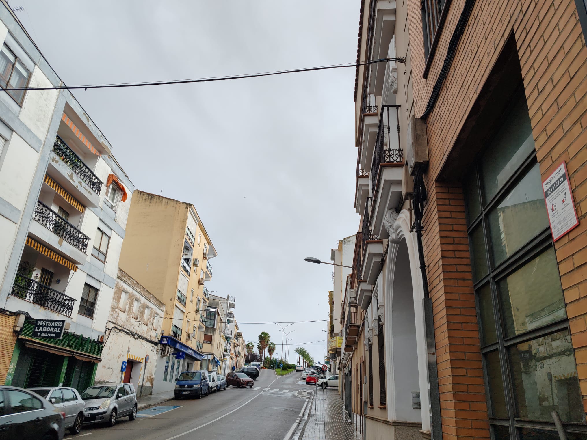 Los cielos emeritenses han permanecido grises durante toda la jornada del viernes