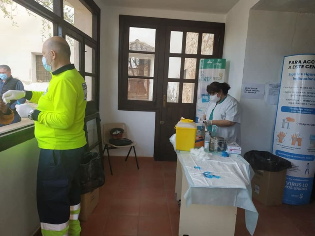 Más de 200 personas vacunadas en 2 horas en Belmonte
