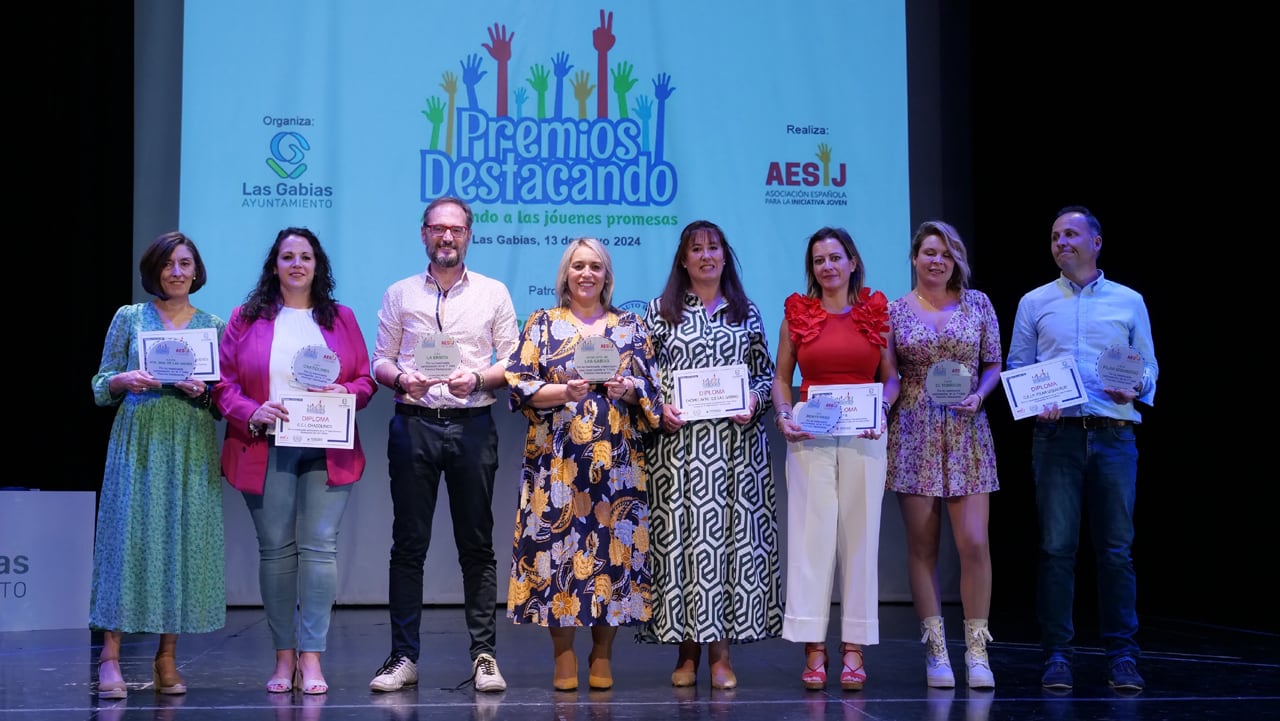 Entrega de los premios Destacando en &quot;Las Gabias&quot; (Granada)