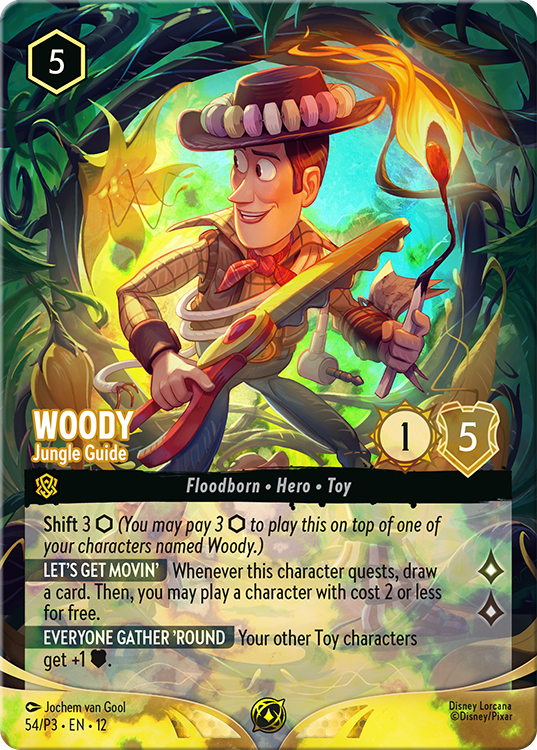Esta versión de ‘Woody. Jungle guy’ será la que se entregue a los participantes en los campeonatos de esta colección, probablemente entre junio y julio.