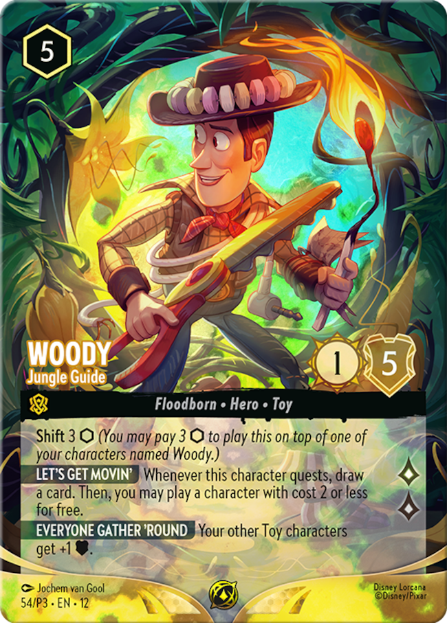 Esta versión de ‘Woody. Jungle guy’ será la que se entregue a los participantes en los campeonatos de esta colección, probablemente entre junio y julio.