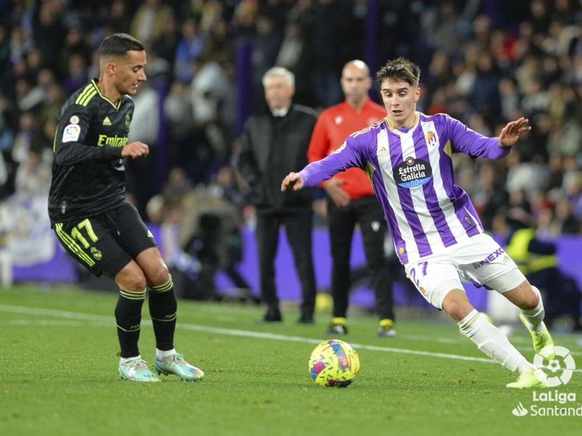 El Pucela rinde y convence, el Madrid gana con Courtois como estrella