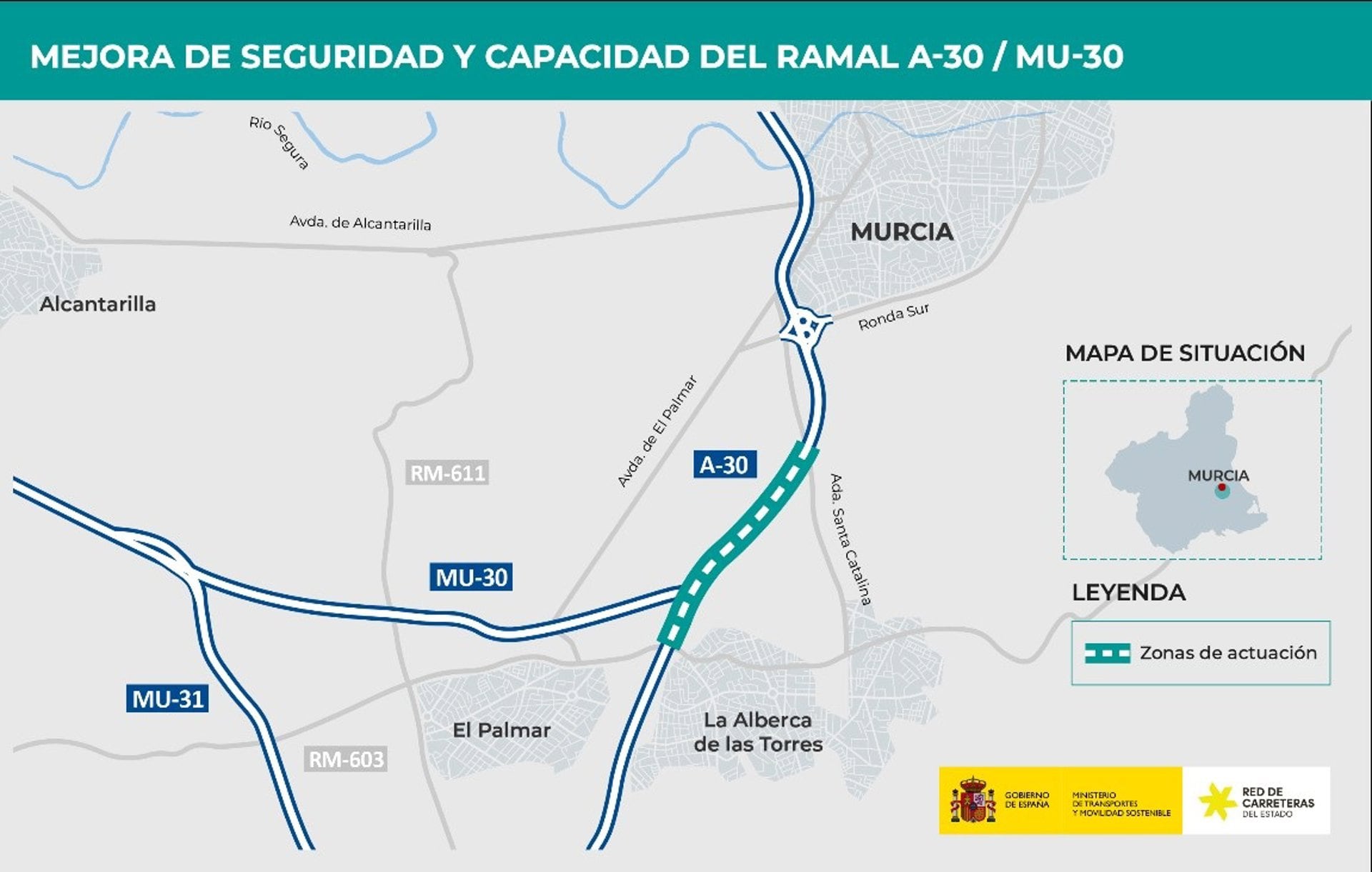 Mapa de la zona de actuación
