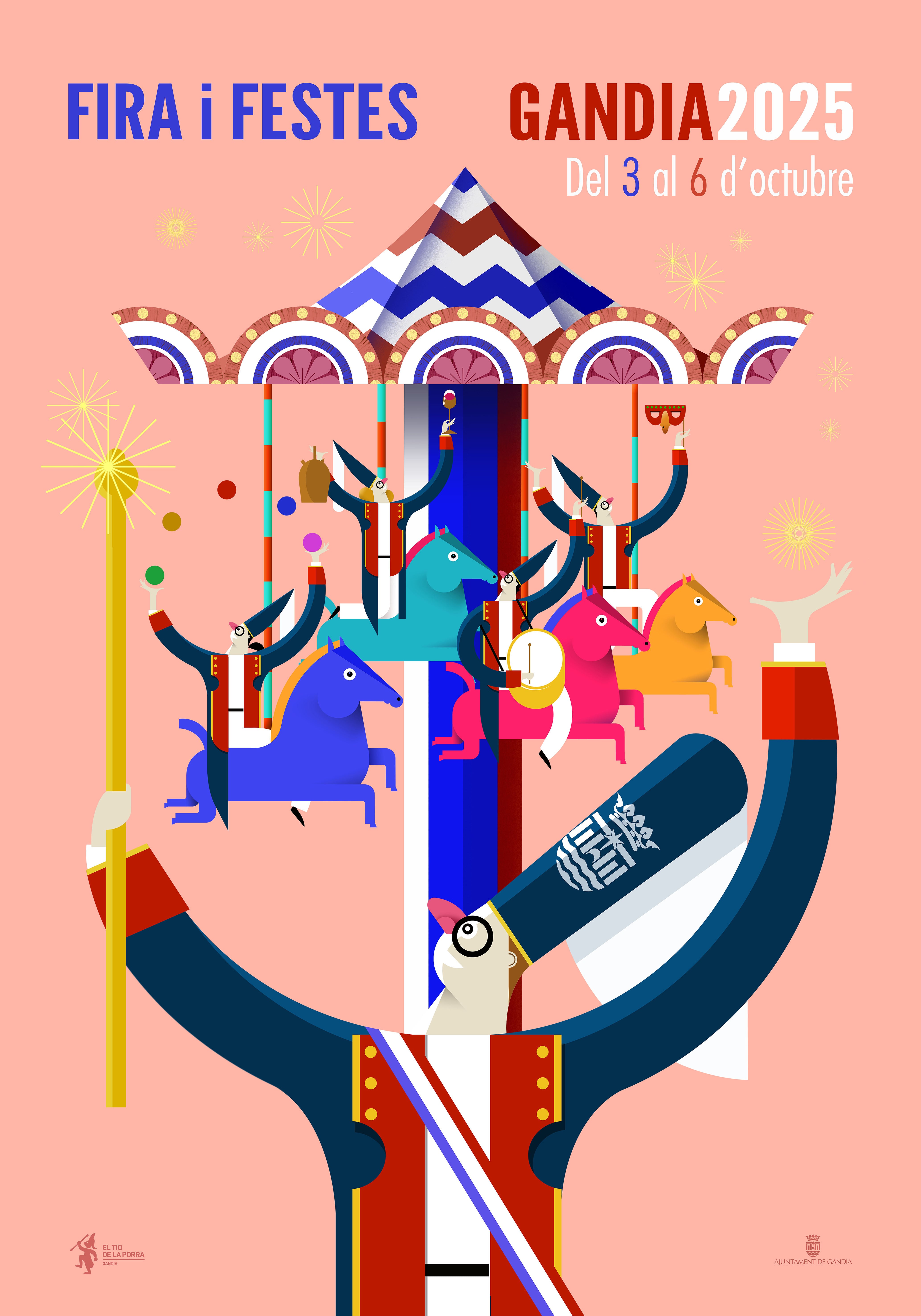 Cartel 'Fira i Festes Gandia 2025'