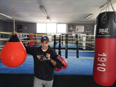 Victor Iglesias, entrenador de &quot;El Niño&quot;.