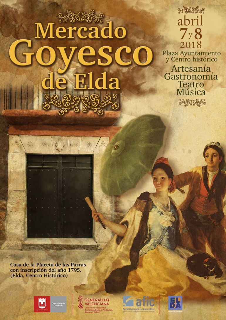 Mercado Goyesco en Elda para el 7 y 8 de abril 