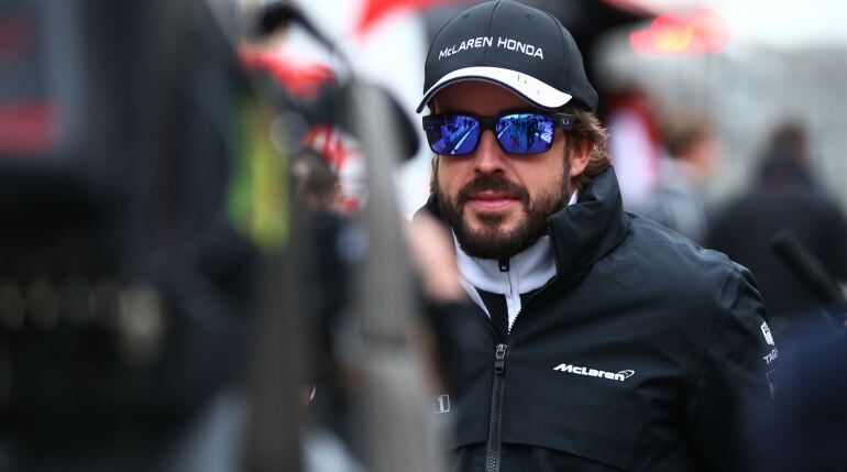 Fernando Alonso, en el Gran Premio de China