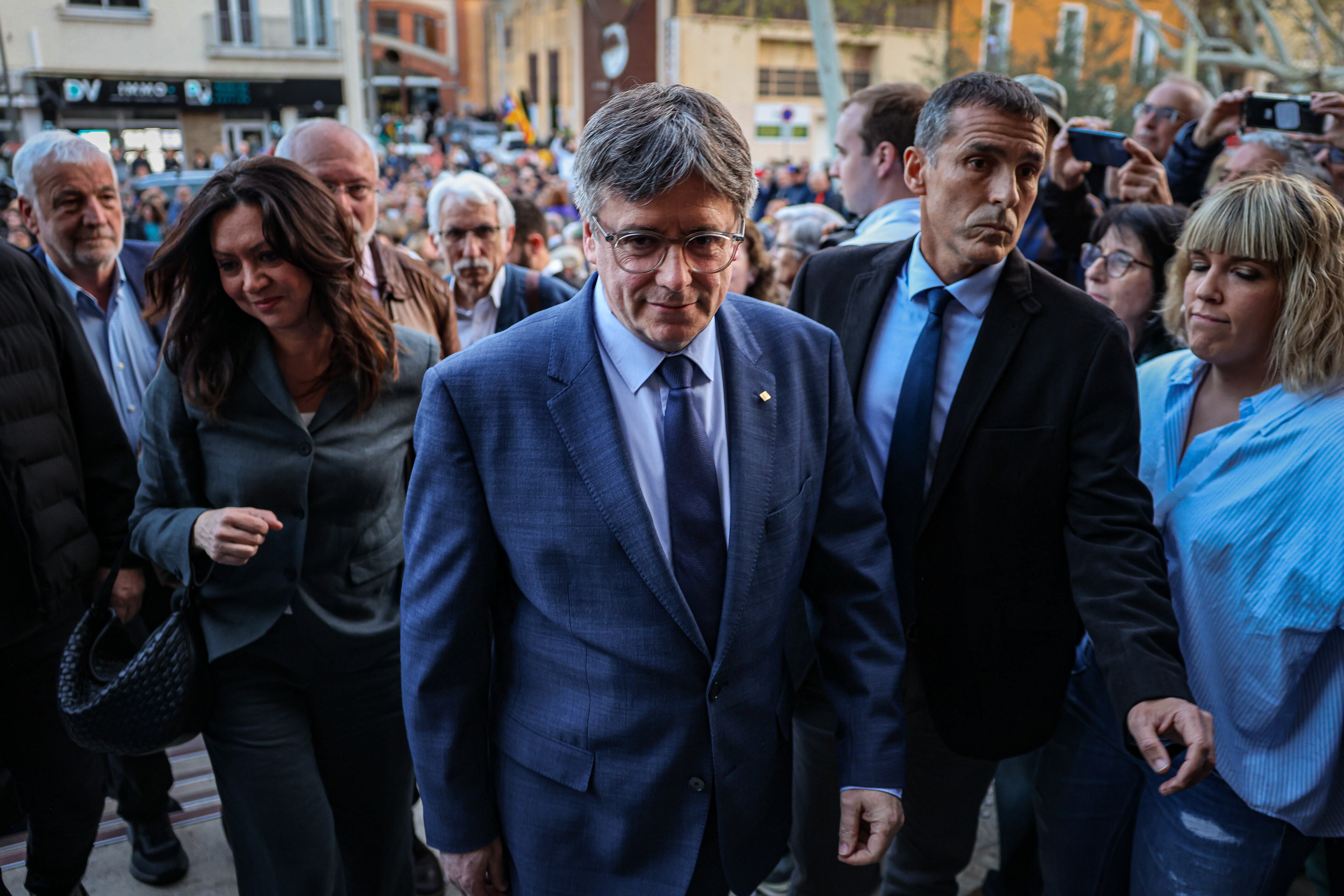 Carles Puigdemont a Elna