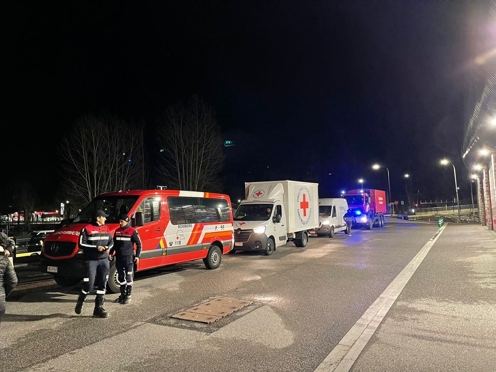 Des de Creu Roja ja treballen en el següent comboi que probablement sortirà dijous.