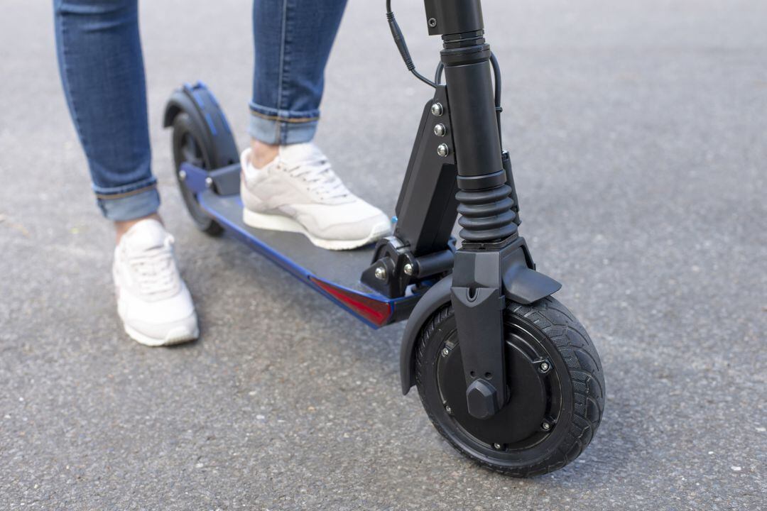 Herida la ocupante de un patinete eléctrico al ser atropellada por un turismo en Espinardo 