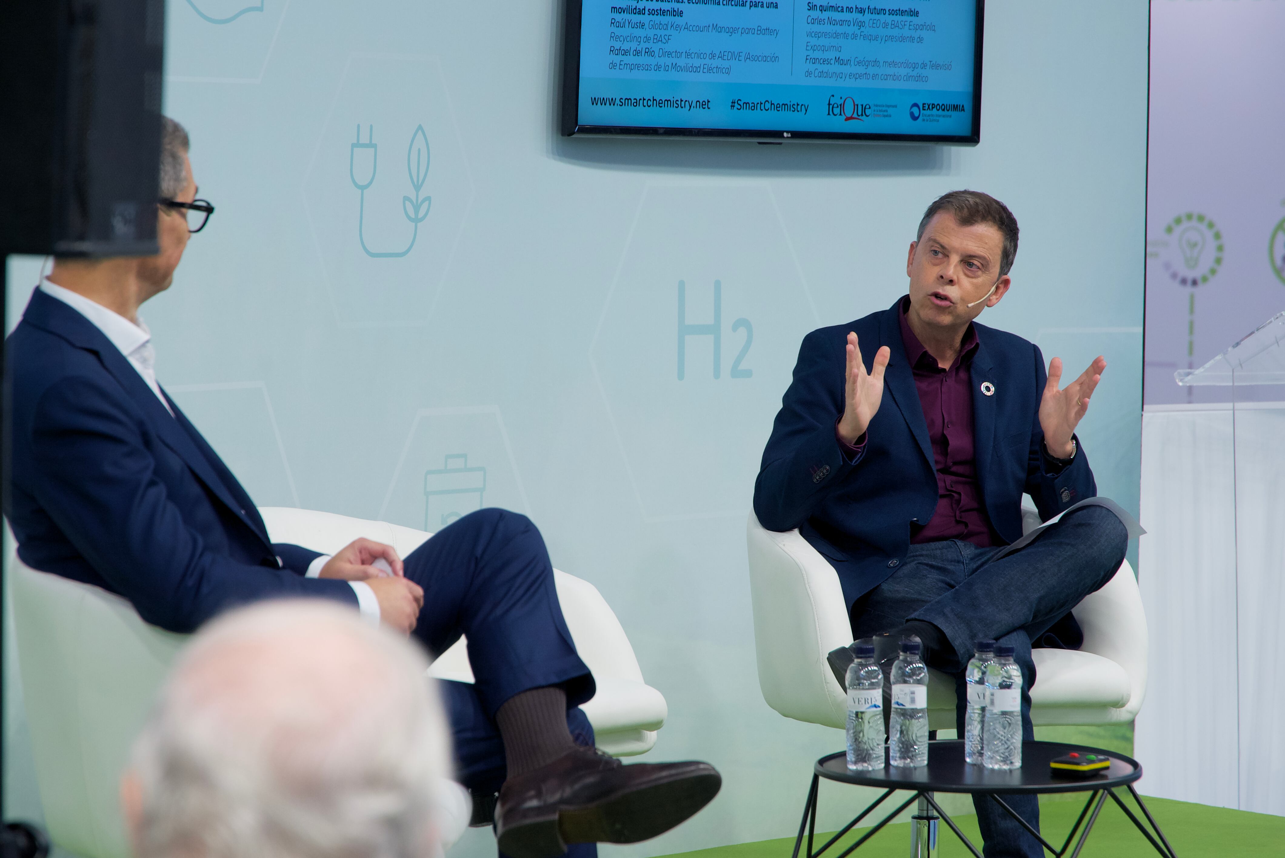 Carles Navarro amb Francesc Mauri