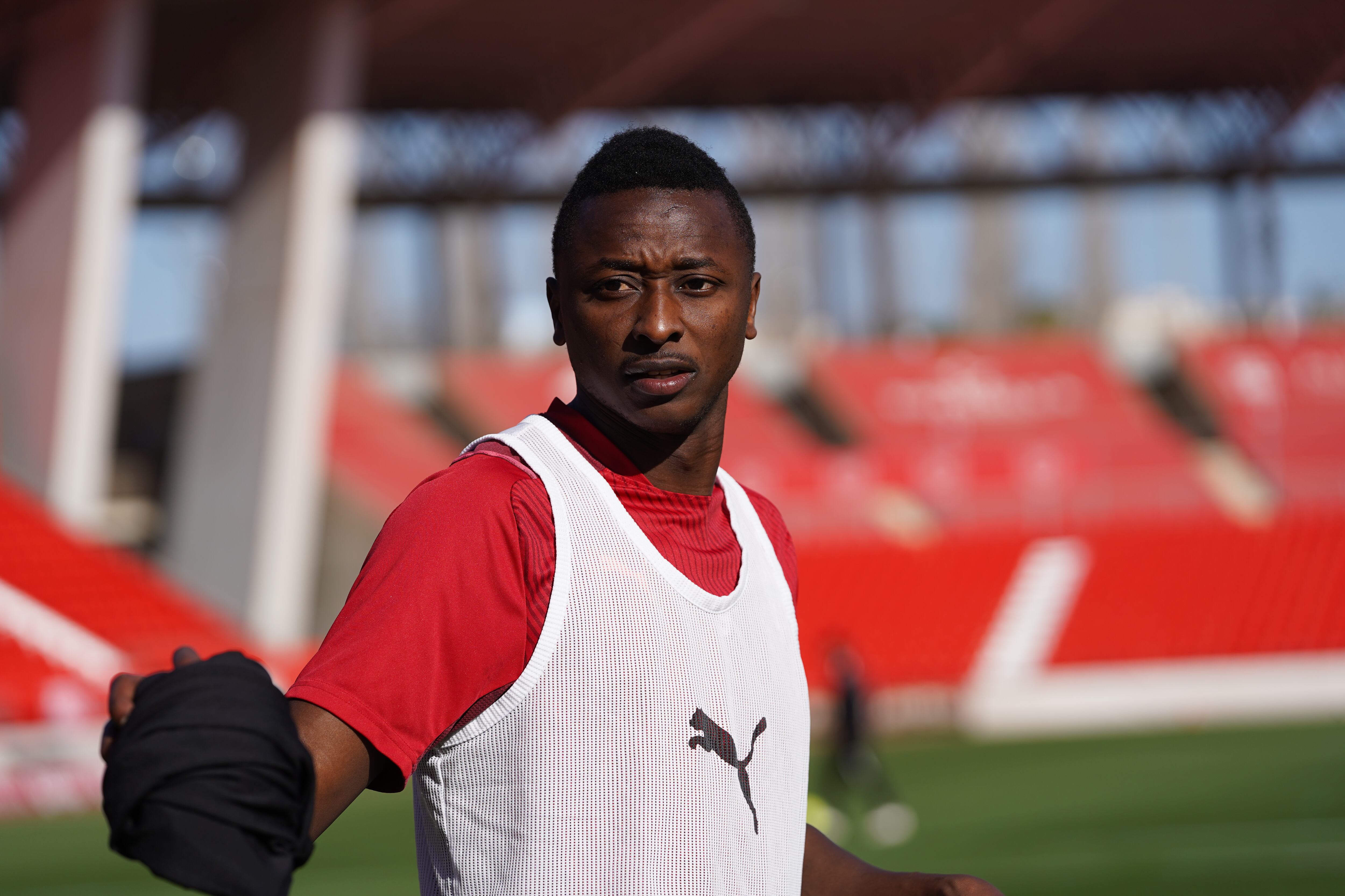 Umar Sadiq quiere seguir mejorando con el Almería.