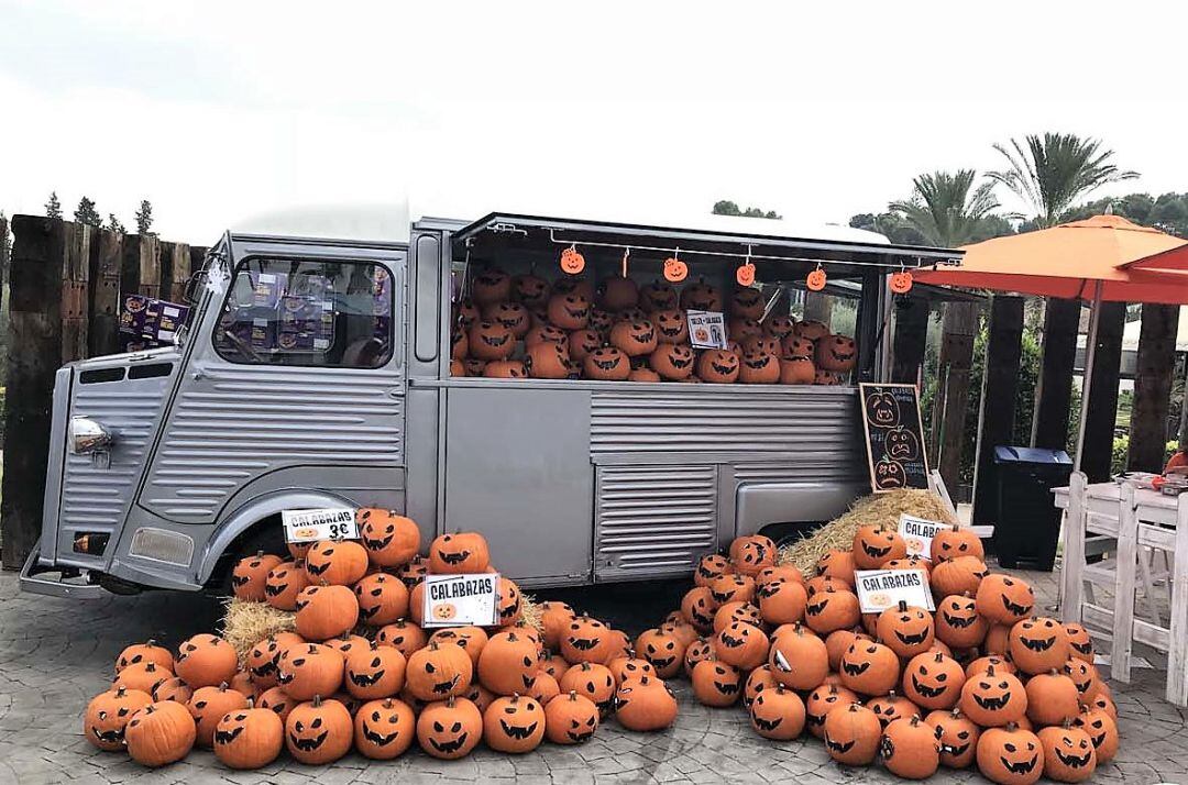 Calabazas en Rin Ran Market