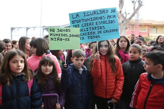 Alumnos del CEIP Obispos García Ródenas (Bullas)