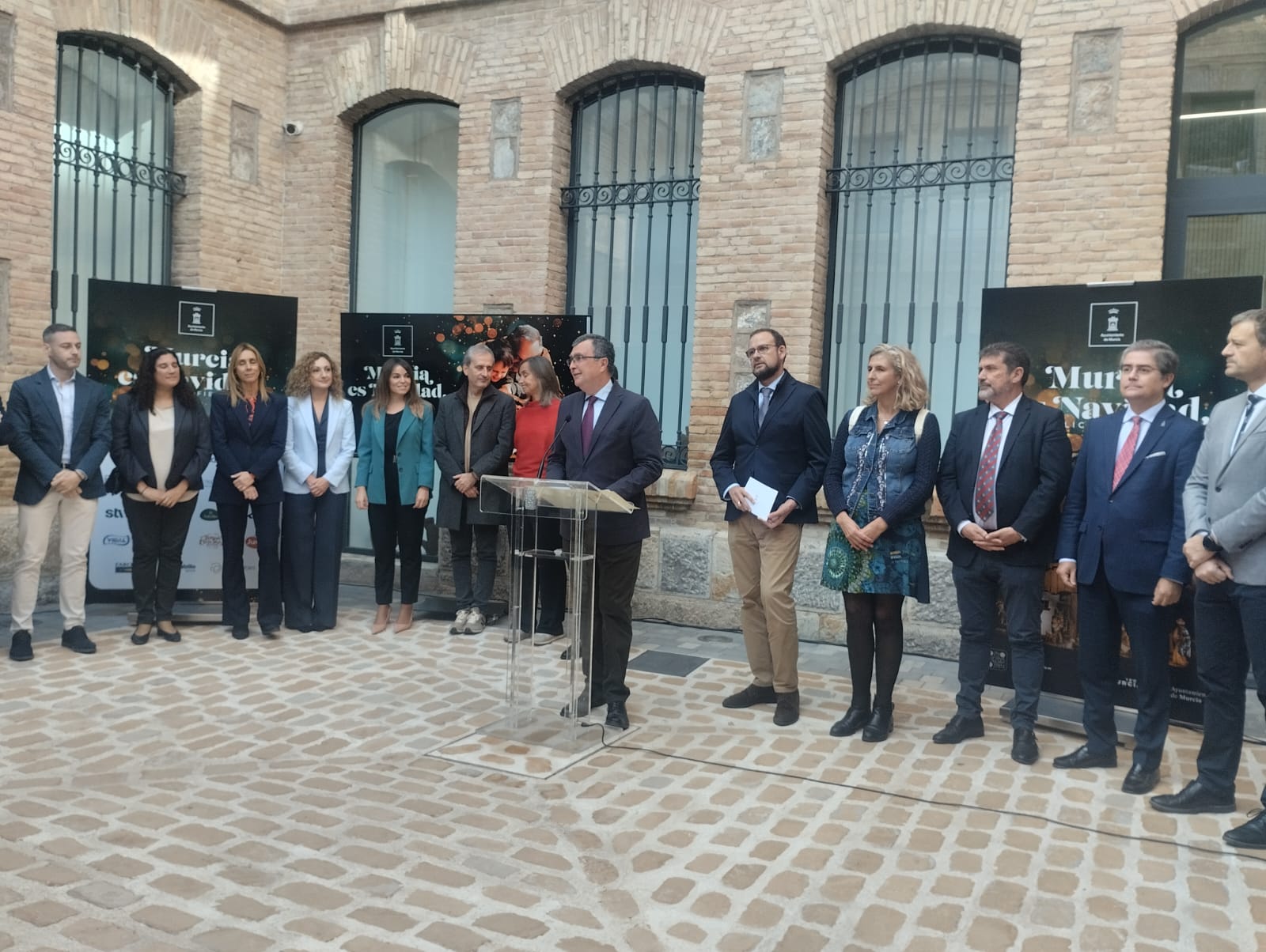 Presentación de la programación navideña de Murcia