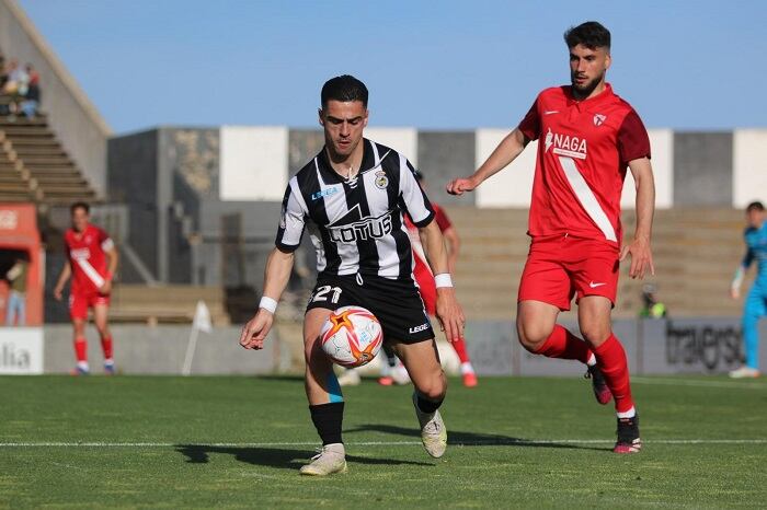 Un momento del partido