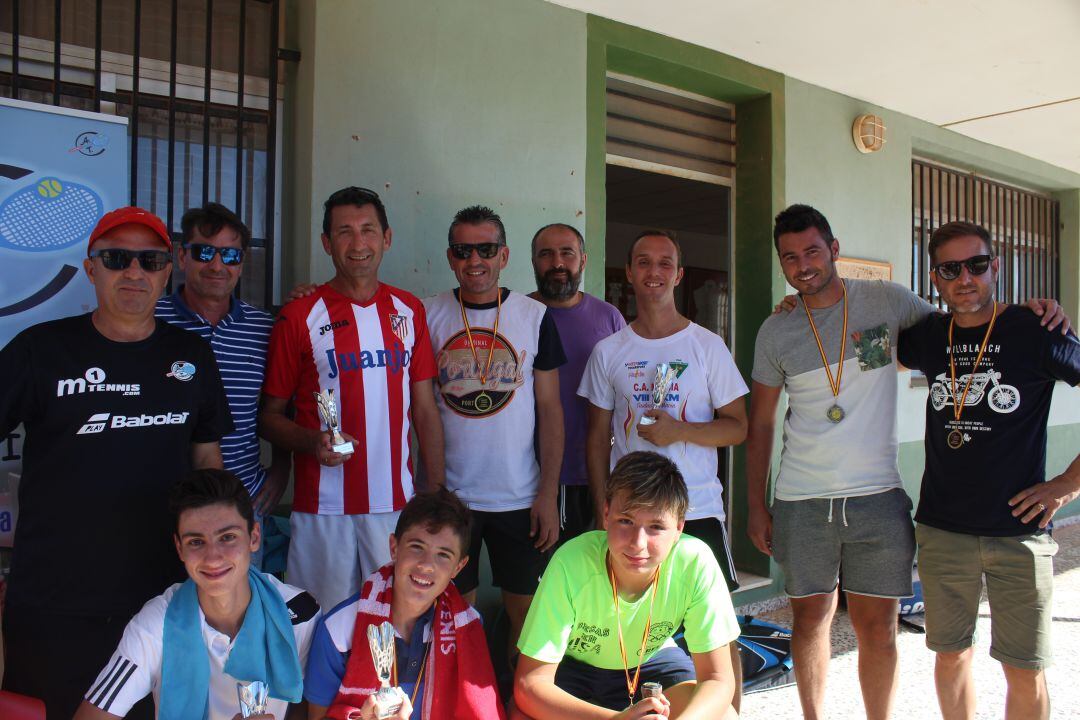 Finalistas del II Open de Tenis Circuito Aficionado de Tenis R.F.E.T.