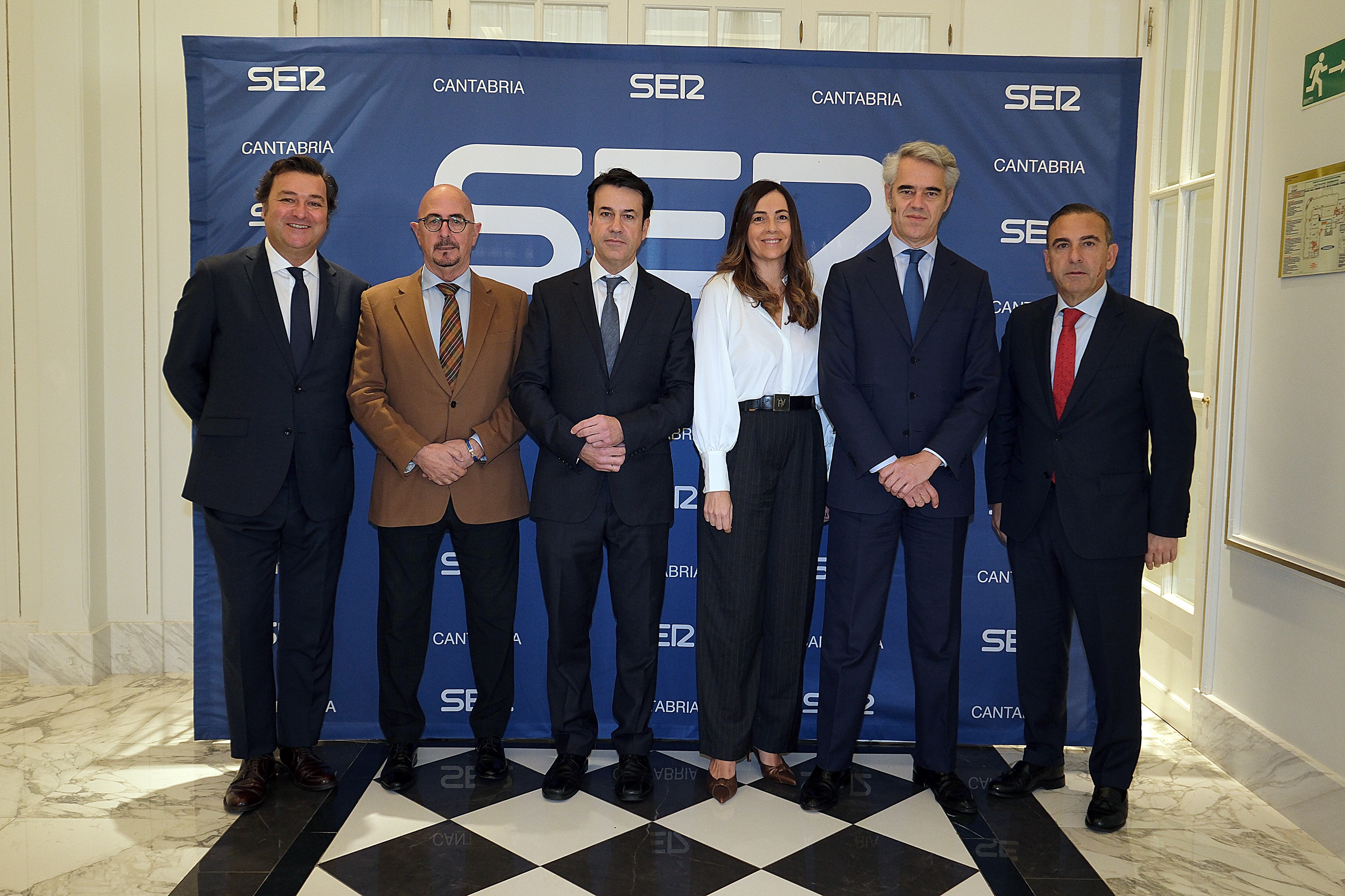 De izquierda a derecha: José Antonio Cabornero, César Pascual, José Antonio Imbert, Mónica Revilla, Ignacio Soto y Manuel Iturbe.