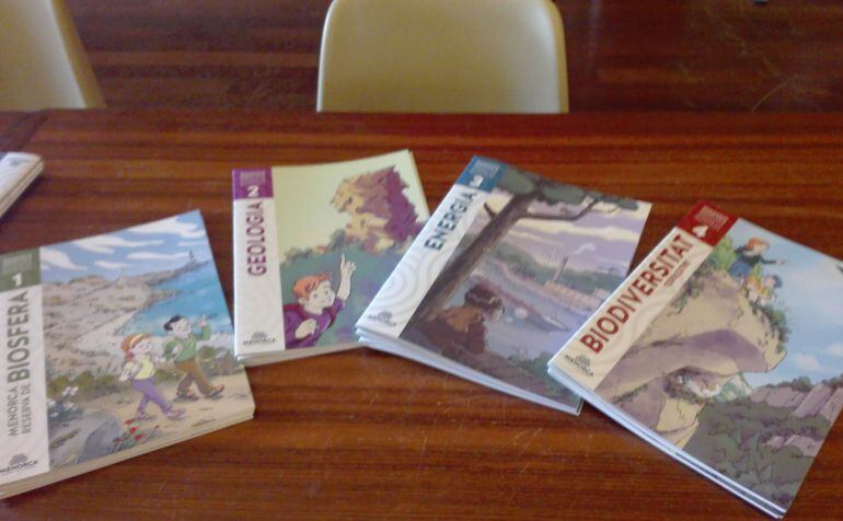 Medi Ambient hapublicado cuatro cuadernos sobre la naturaleza de Menorca y ya prepara algunos nuevos.