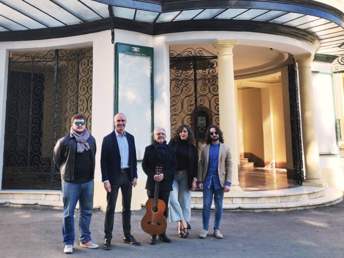 El Teatro Lope de Vega acoge al histórico músico Manuel Imán