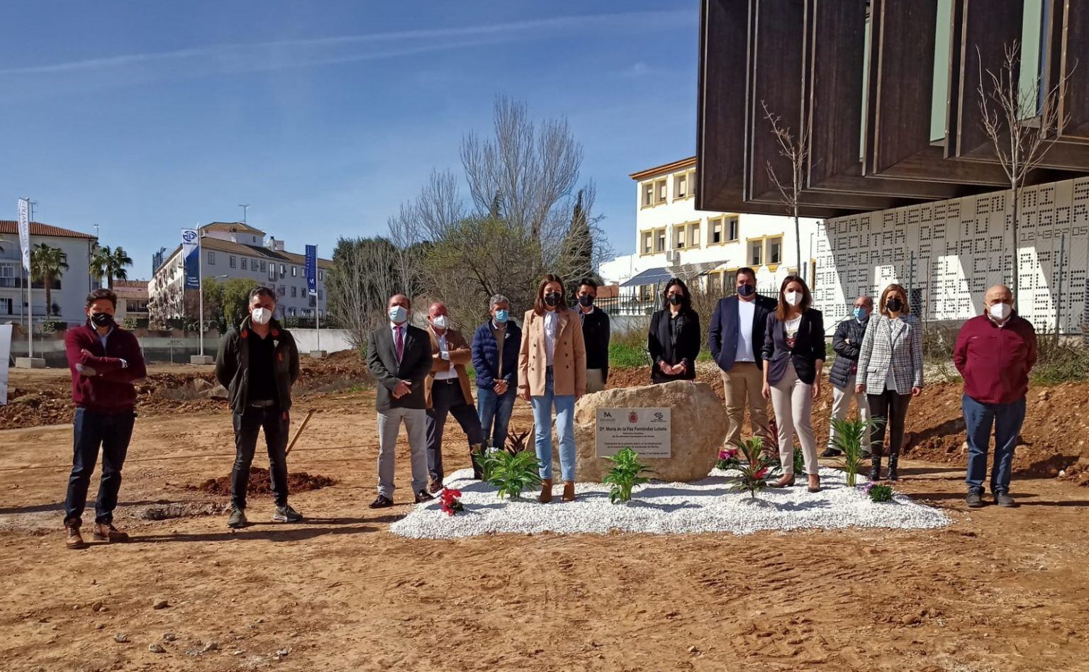 Archivo. Inauguración de las obras en la estación de autobuses en febrero de 2021
