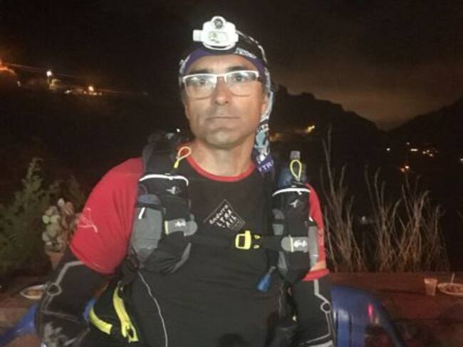 José Miguel Pérez, corredor de ultratrails en la Transgrancanaria