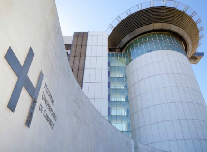 Fachada del Hospital Universitario de Canarias