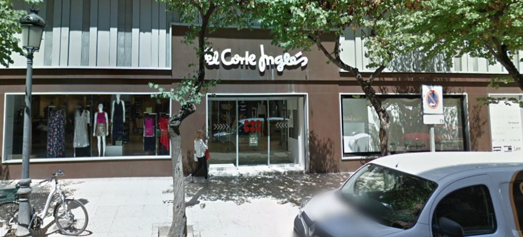 El Corte Inglés de la calle Caba de Albacete