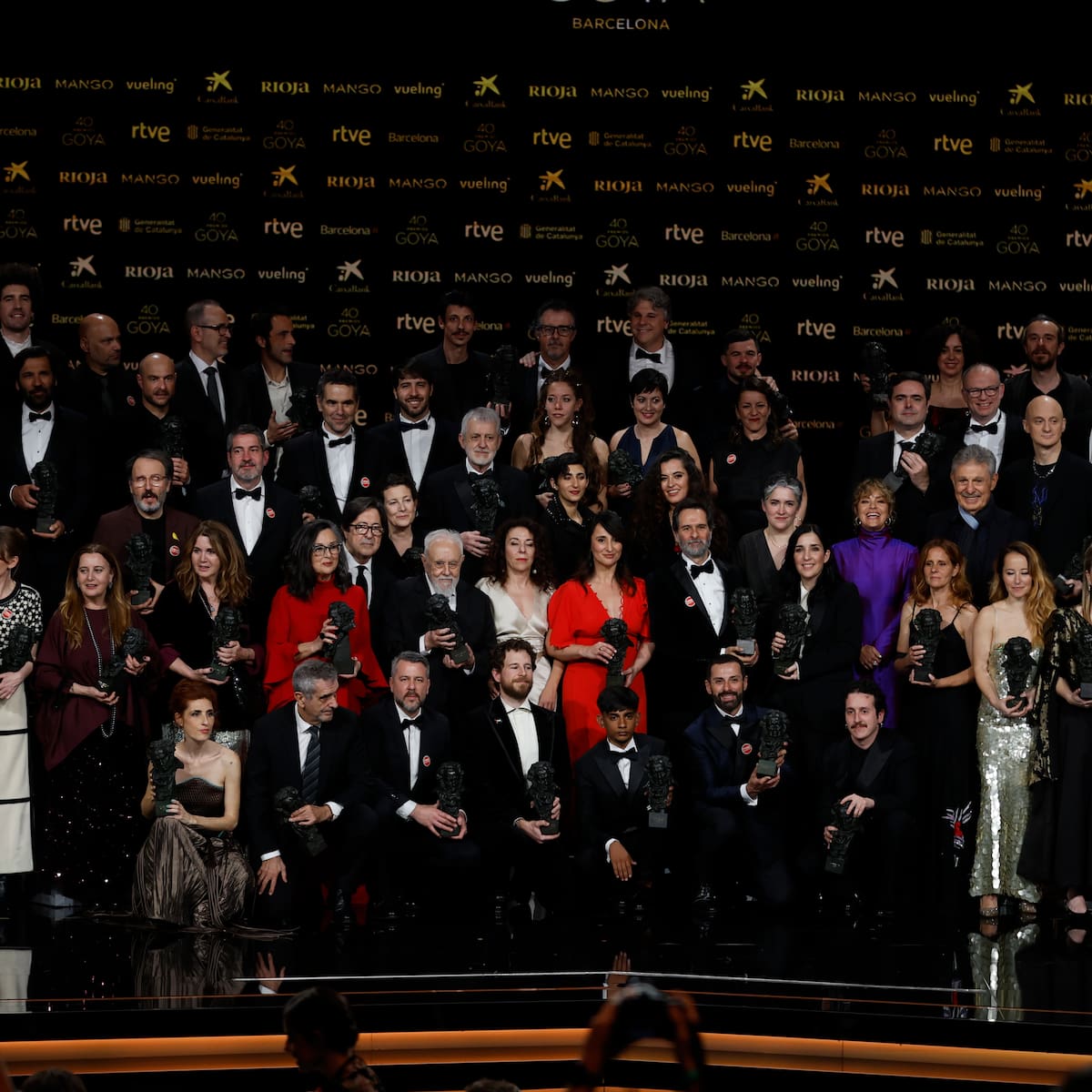 Els Goya celebren 40 anys a Barcelona en una edició plena de reivindicacions polítiques i amb 'Los domingos' com a triomfadora