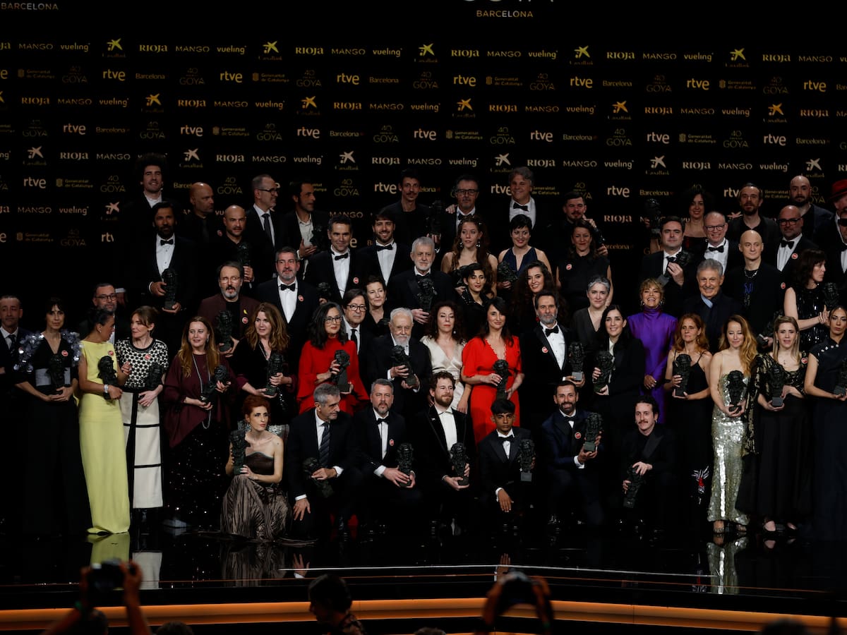 Els Goya celebren 40 anys a Barcelona en una edició plena de reivindicacions polítiques i amb 'Los domingos' com a triomfadora