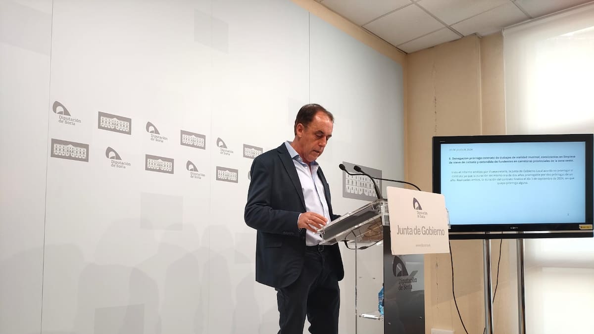 Benito Serrano (Presidente Diputación Provincial) Proyecto Soria Con Vida