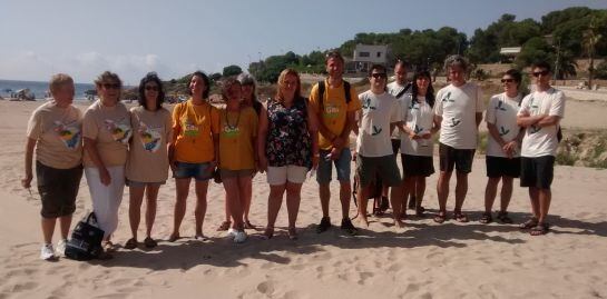 Part dels xoluntaris que formaran part de la xarxa.