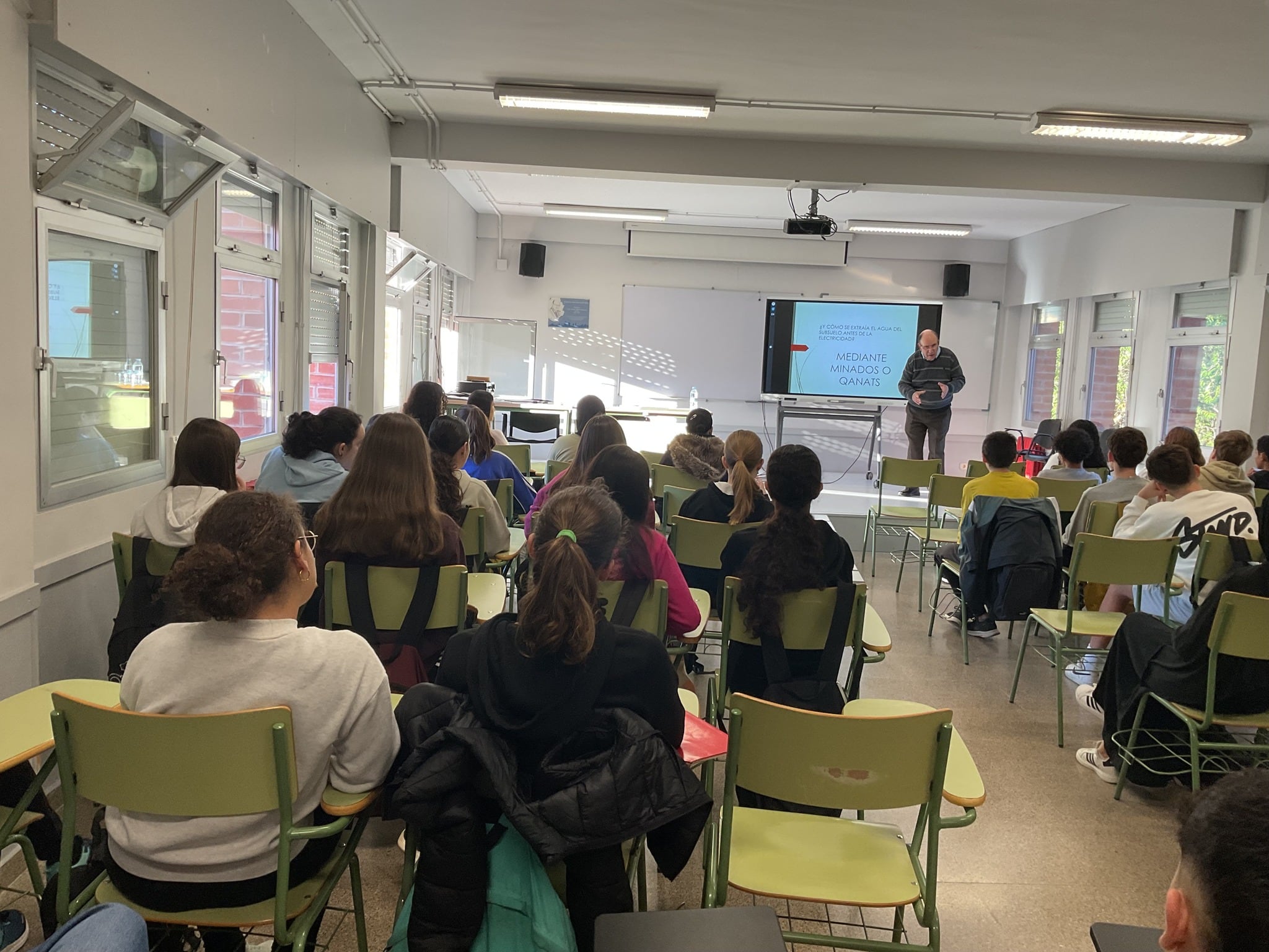 Charlas en el Instituto de Caudete