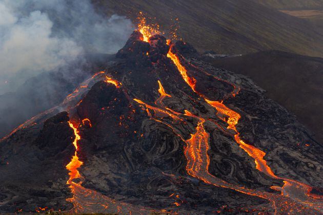 FOTOGALERÍA | Erupción volcánica en Islandia.