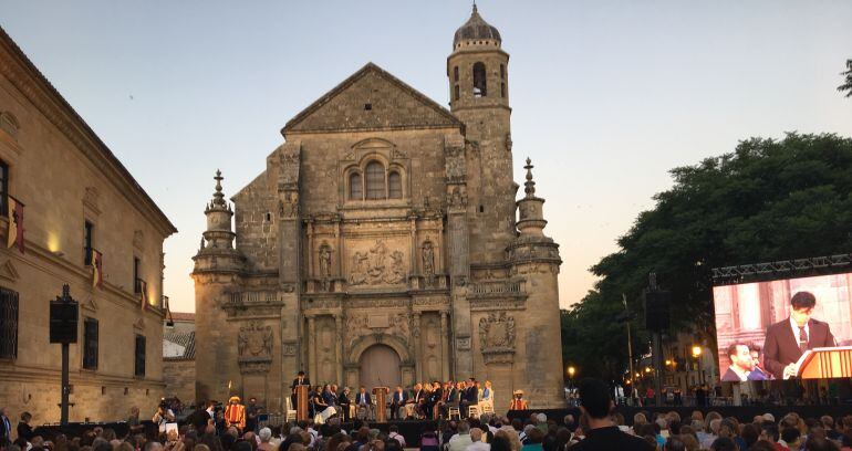 Celebración del XV Aniversario de Ciudades Patriomonio de la Humanidad en Úbeda