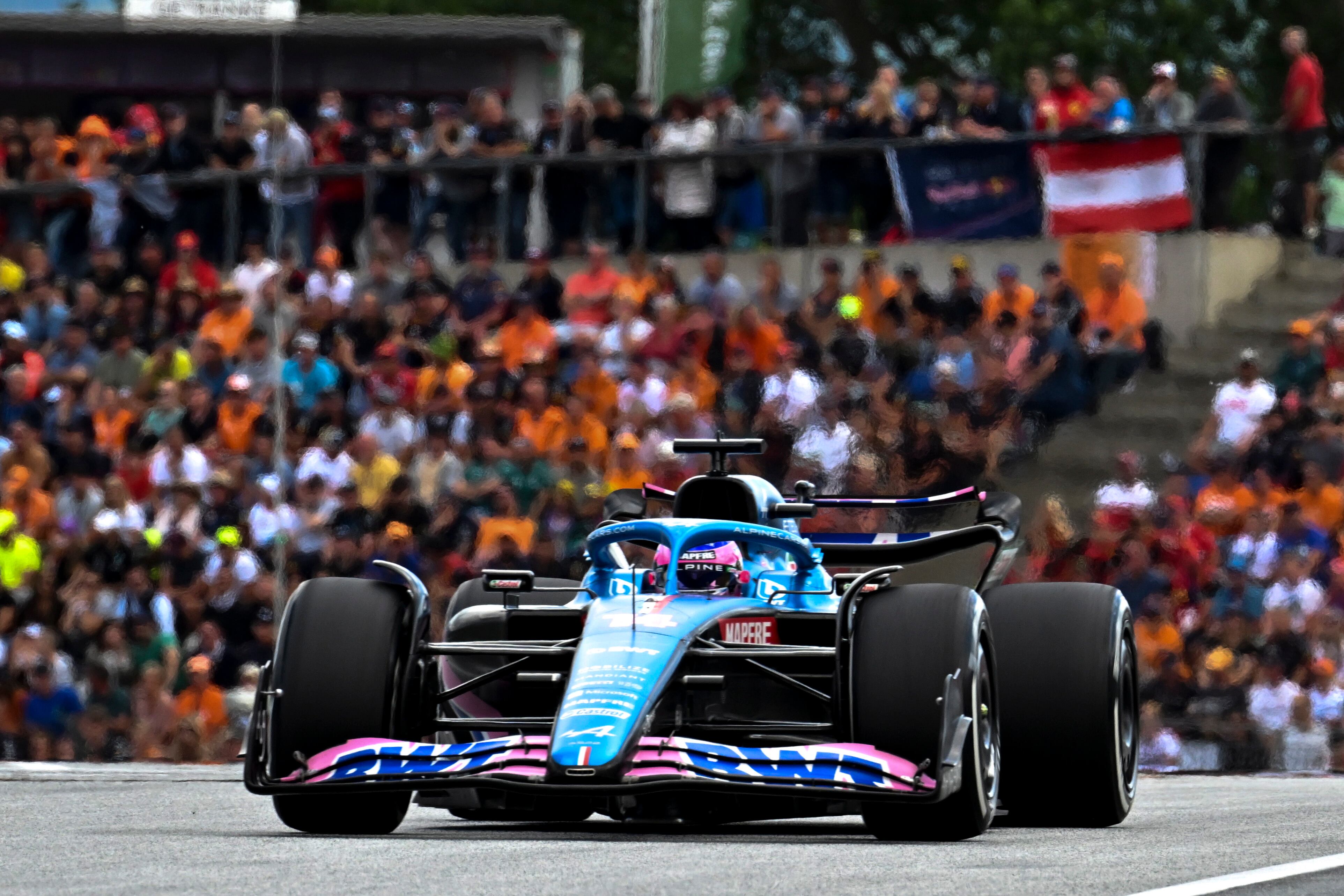 Alonso en el GP de Austria