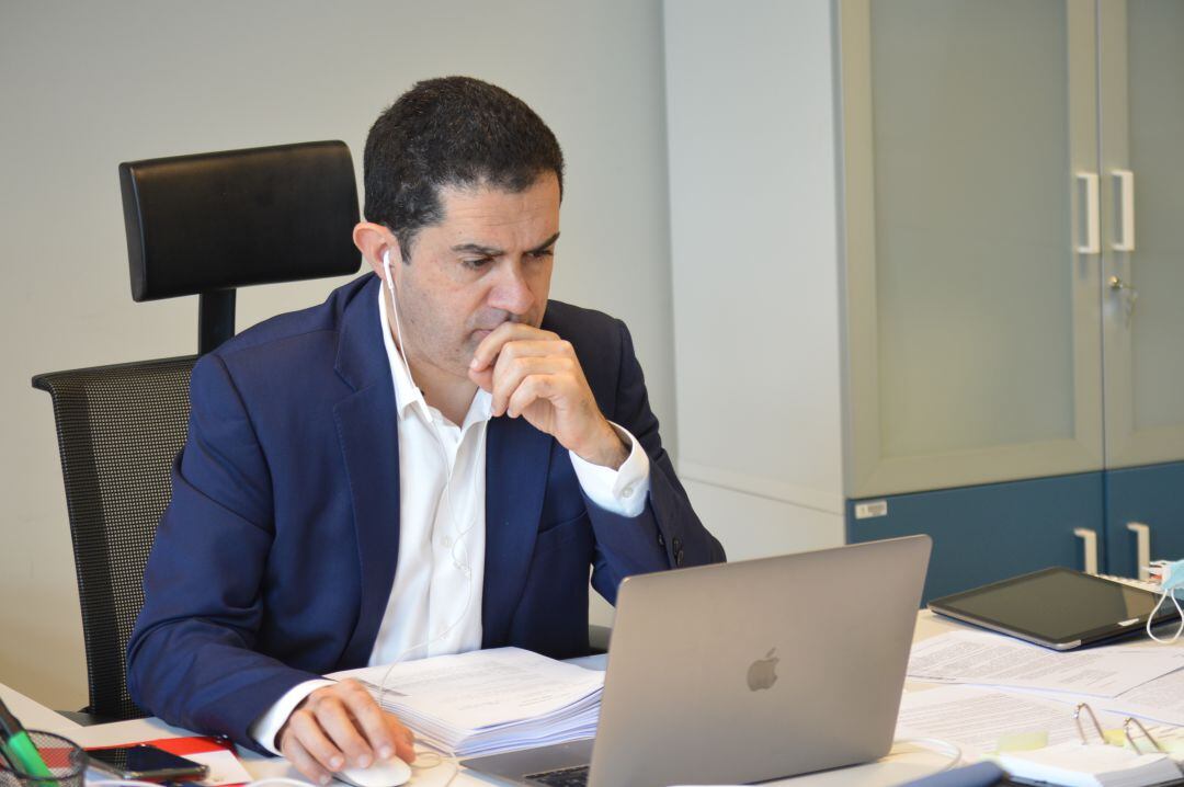 Toni Francés, portavoz del PSOE en la Diputación de Alicante