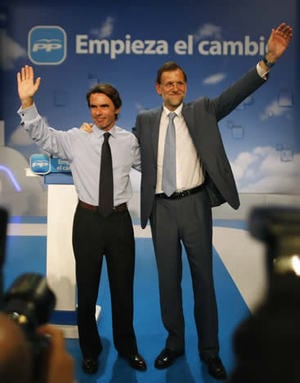 Aznar se mostró convencido de que &quot;Mariano va a ser el próximo presidente del Gobierno de España&quot;