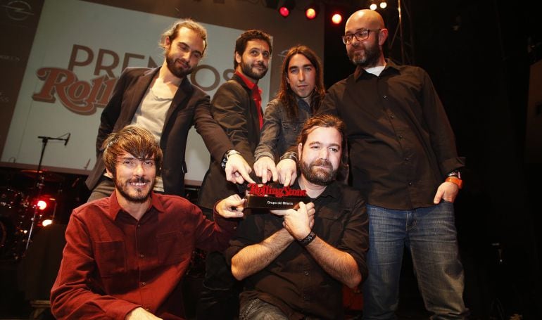 Vetusta Morla, premiado por el mejor disco y mejor grupo del milenio en los premios Rolling Stone.