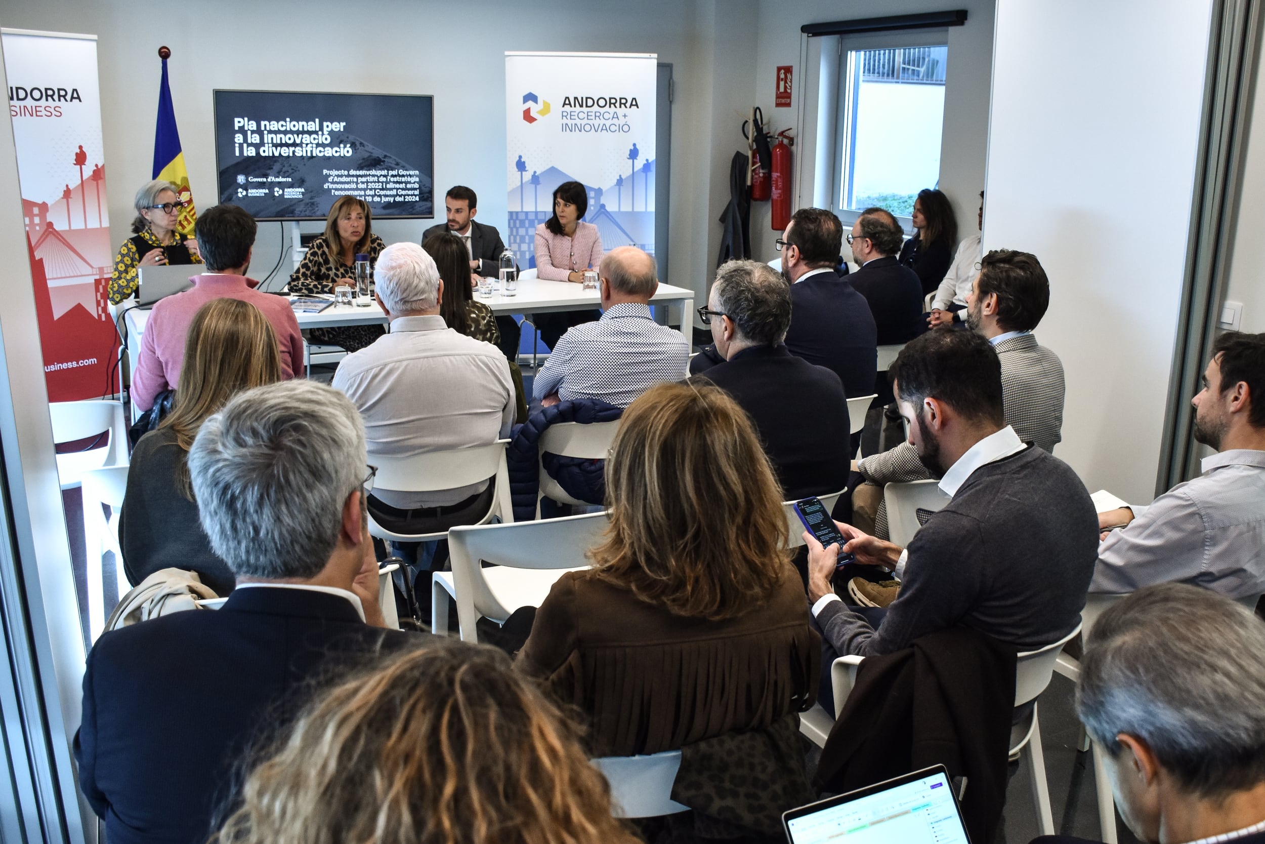 La ministra d'Empresa, Conxita Marsol, ha presentat el Pla Nacional per a la Innovació i la Diversificació