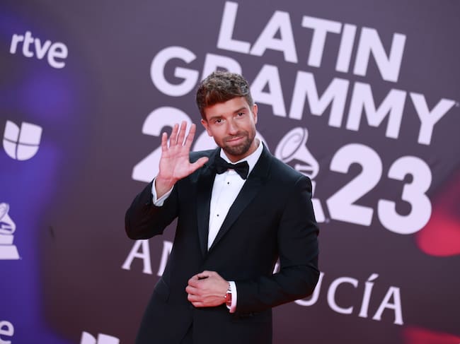 Pablo Alboran, en los Premios Grammy Latinos. (Photo by Patricia J. Garcinuno/WireImage)