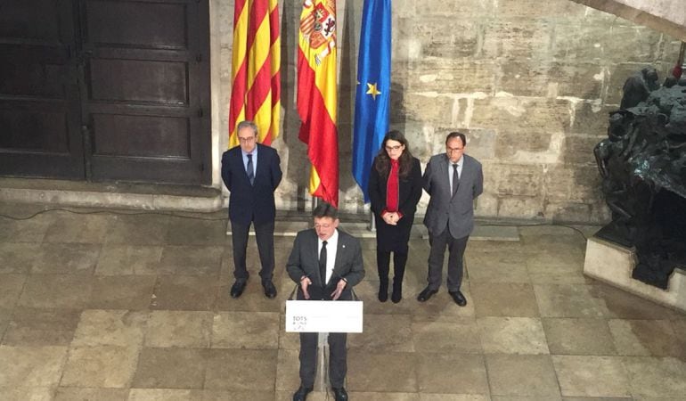 El president Ximo Puig exige a Rajoy que presente su propuesta de reformal del modelo de financiación